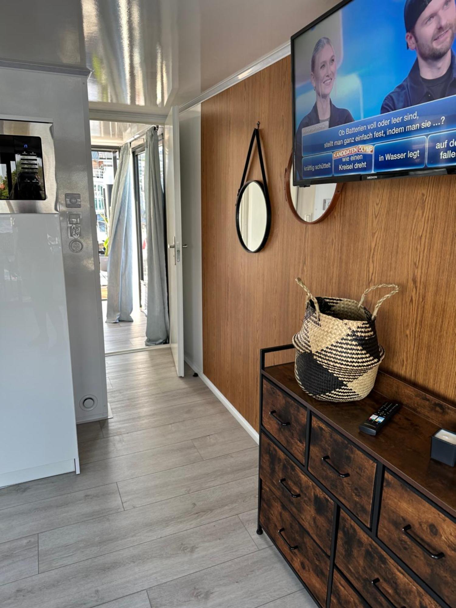 Apartament Premium Hausboot Trave Traum Lubeka Zewnętrze zdjęcie